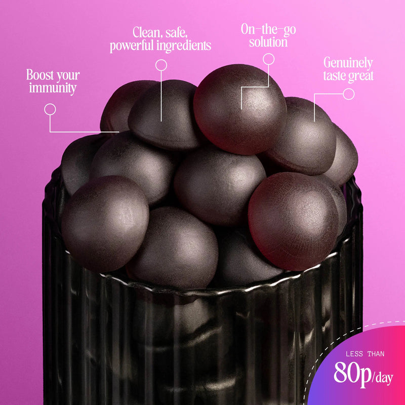 focus + immunity premium double starter kit - chocolate/blueberry Spacegoods